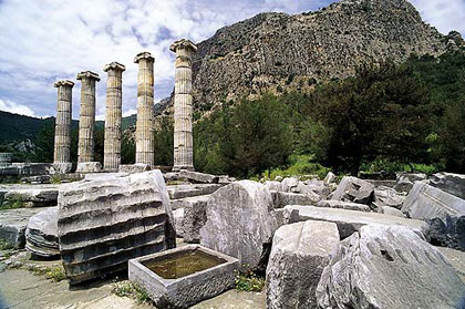 about priene, shore excursions priene, priene tours